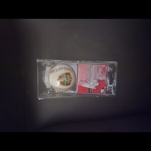 Rawlings Official MLB Baseball with Display Case